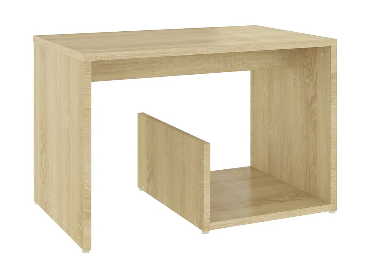 Table d'appoint Chêne sonoma 59x36x38