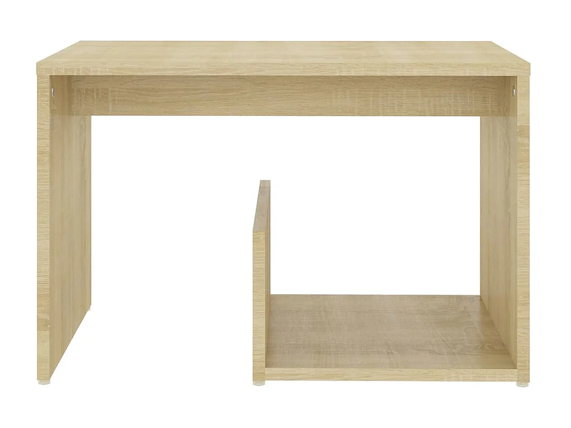 Table d'appoint Chêne sonoma 59x36x38