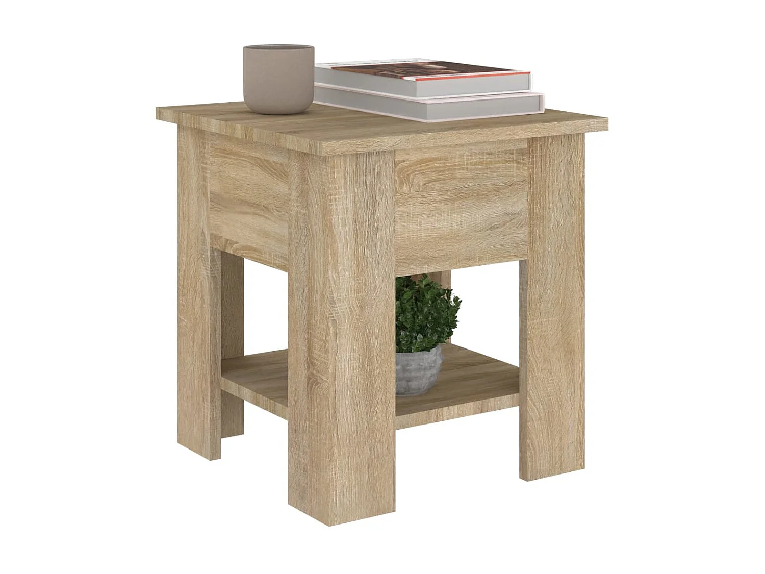 Table basse Chêne sonoma 40x40x42 Bois d'ingénierie