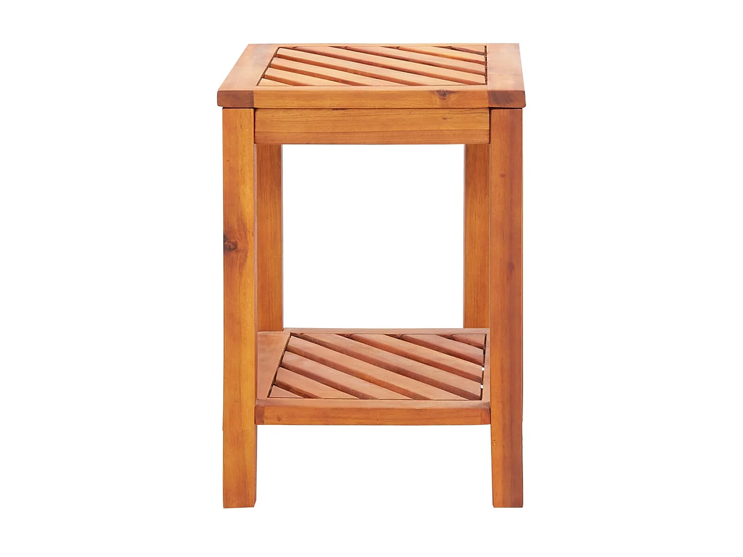 Table d'appoint Bois d'acacia massif 45 x 33x45