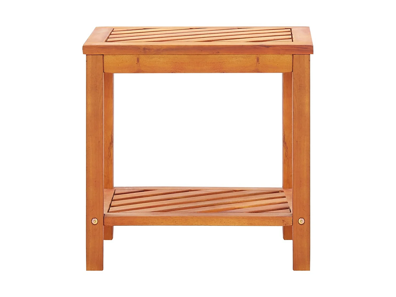 Table d'appoint Bois d'acacia massif 45 x 33x45