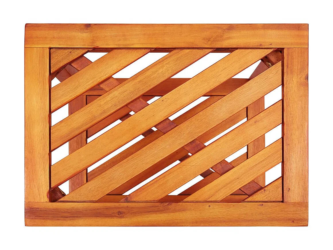 Table d'appoint Bois d'acacia massif 45 x 33x45