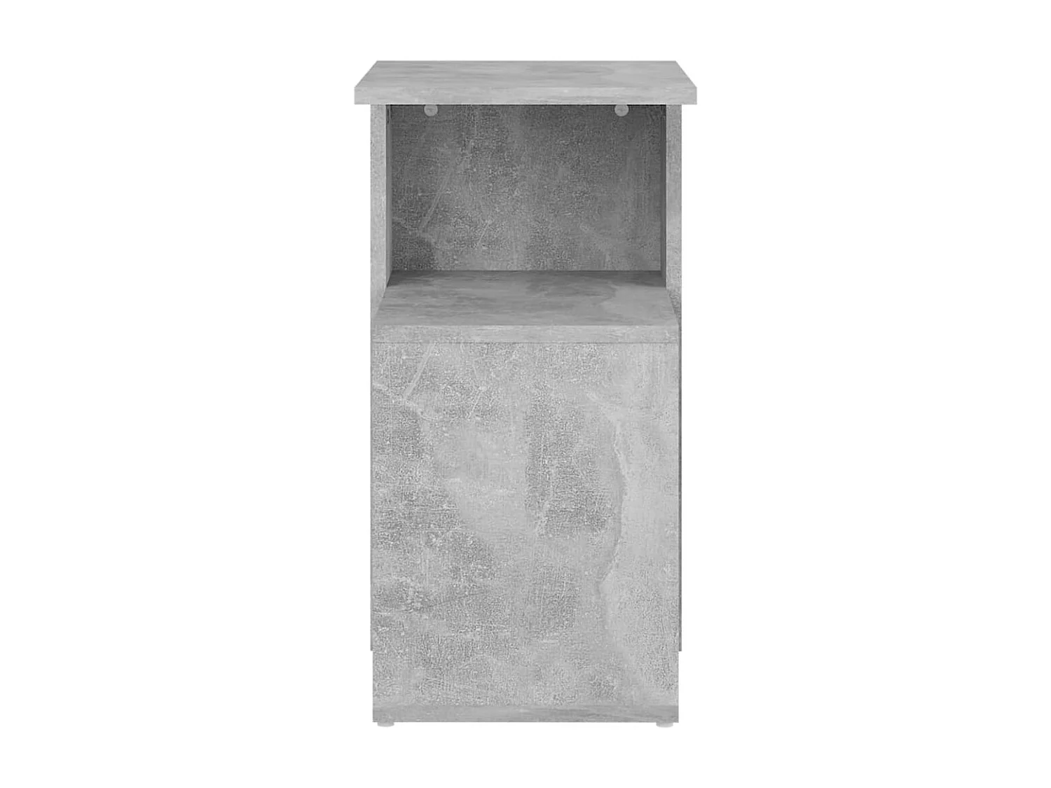 Table d'appoint Gris béton 36x30x56