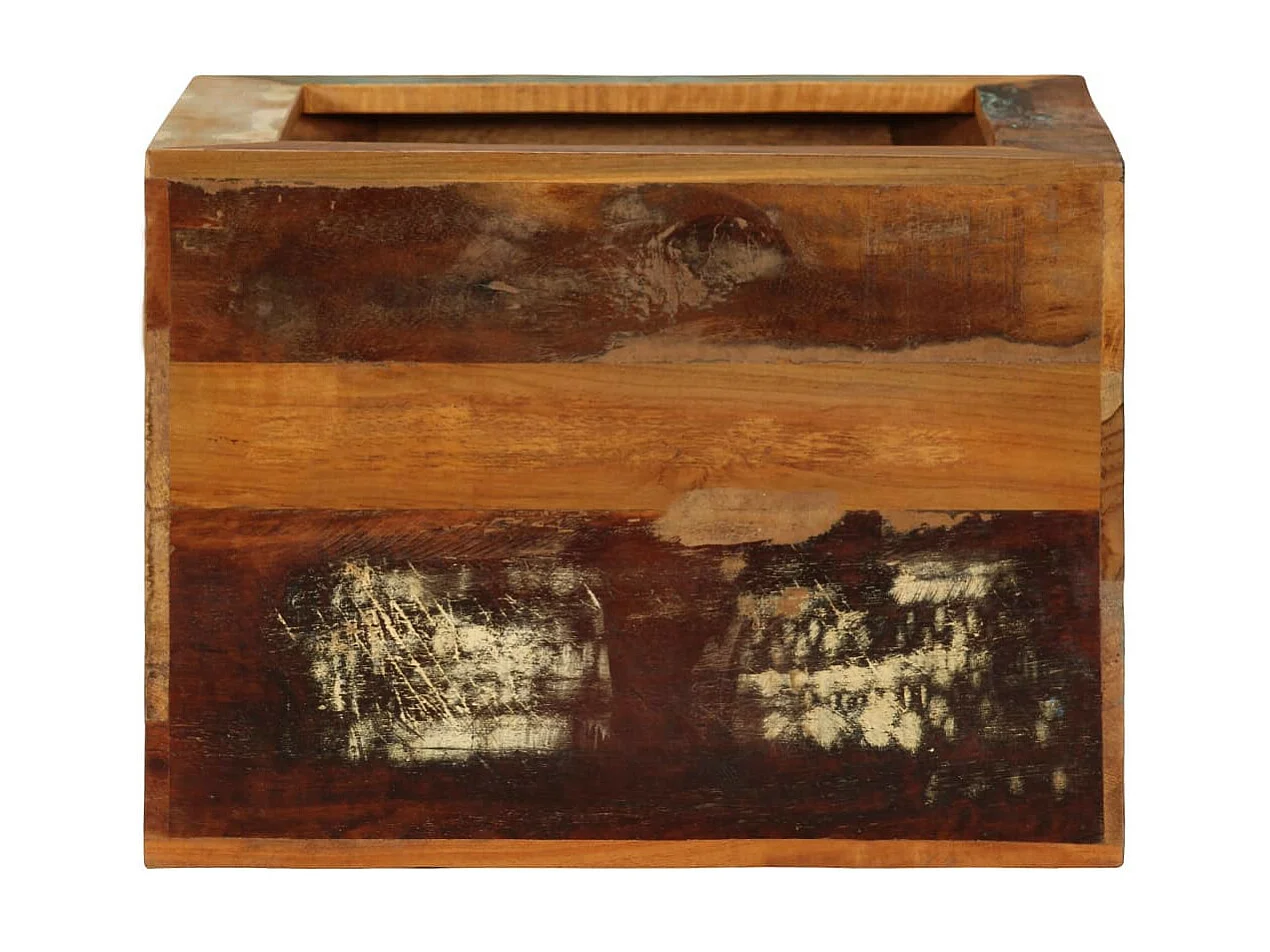 Tabouret 40x30x40 Bois de récupération solide