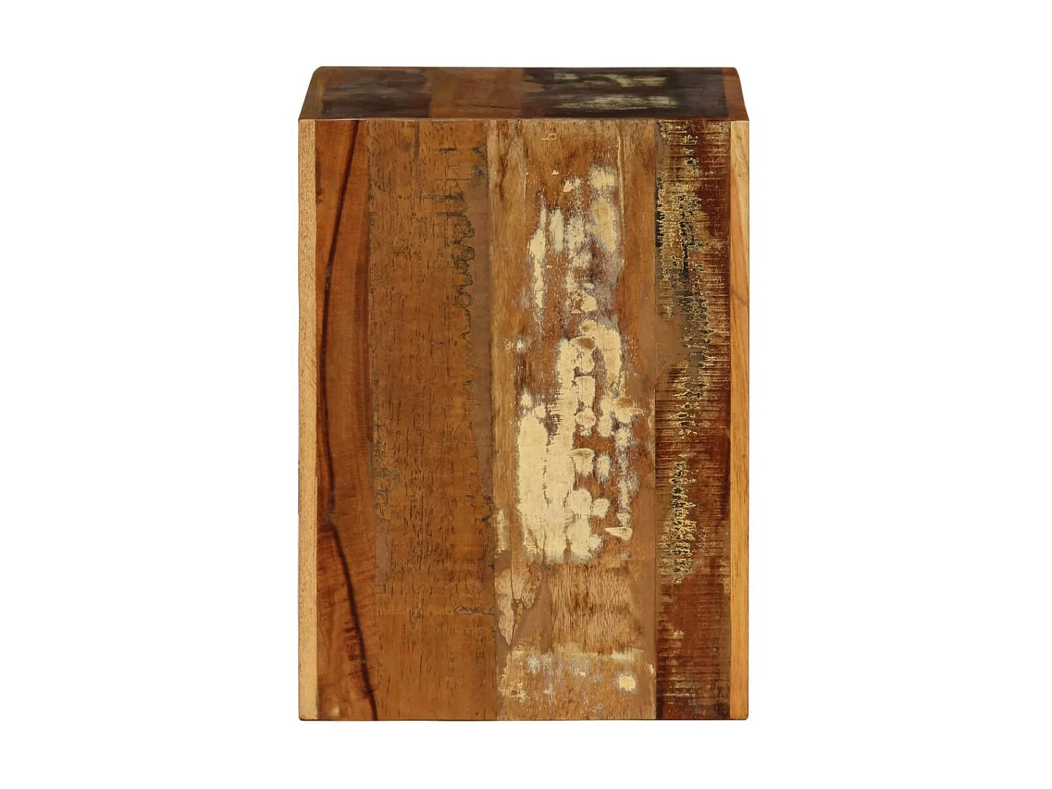 Tabouret 40x30x40 Bois de récupération solide