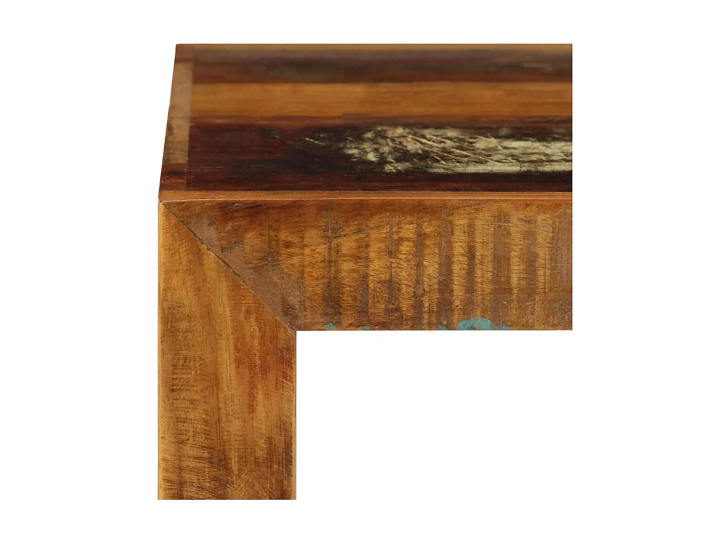 Tabouret 40x30x40 Bois de récupération solide