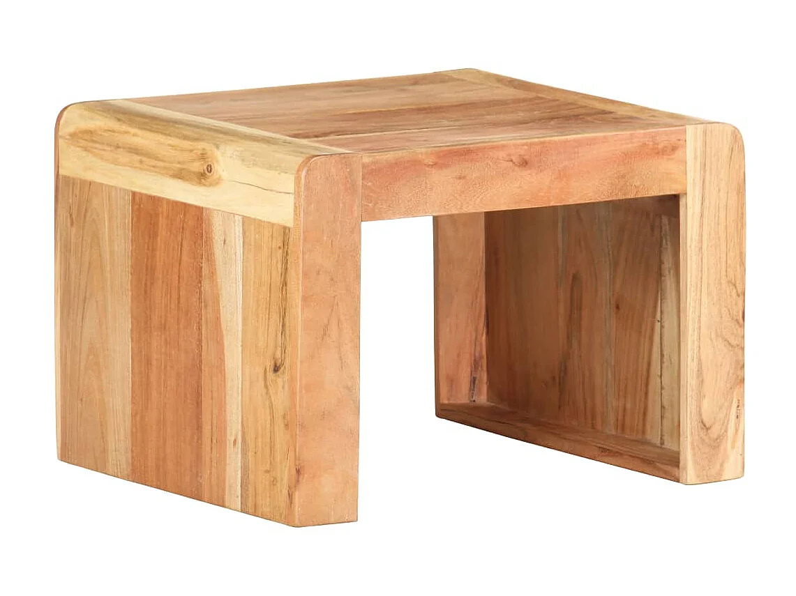 Table d'appoint 43x40x30 Bois d'acacia massif