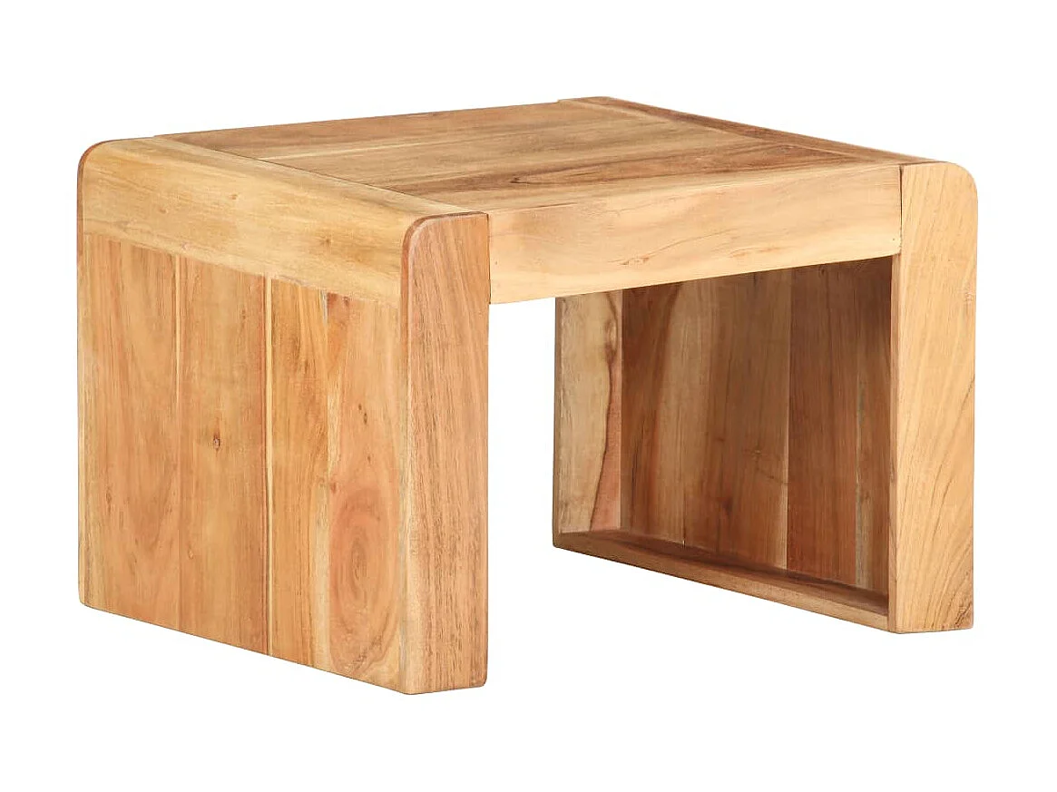 Table d'appoint 43x40x30 Bois d'acacia massif