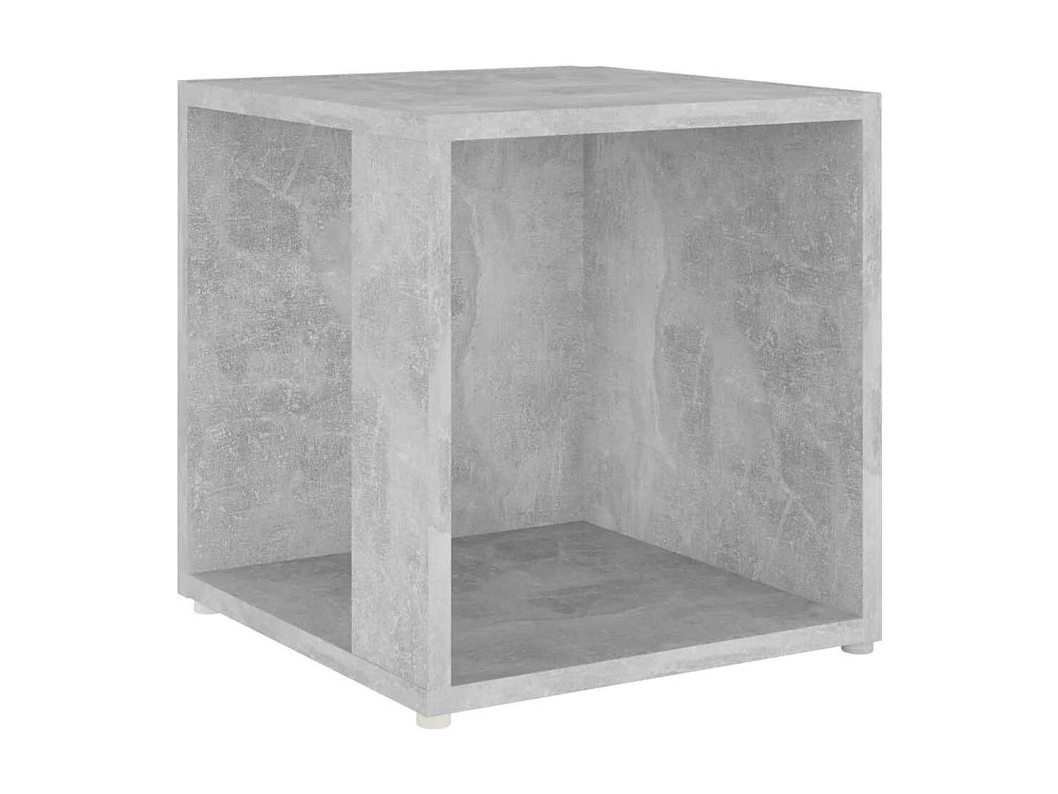 Table d'appoint Gris béton 33x33x34,5