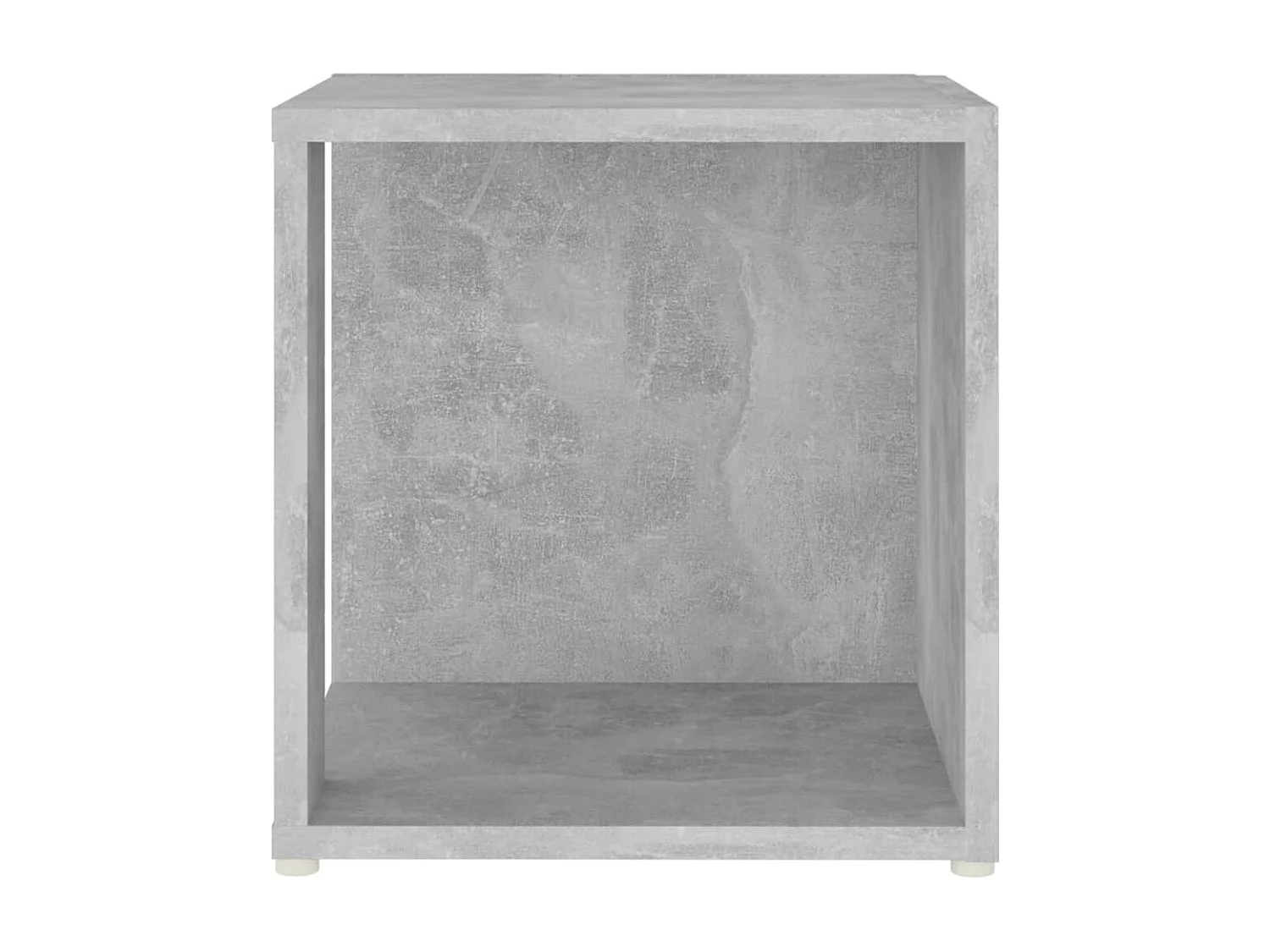 Table d'appoint Gris béton 33x33x34,5