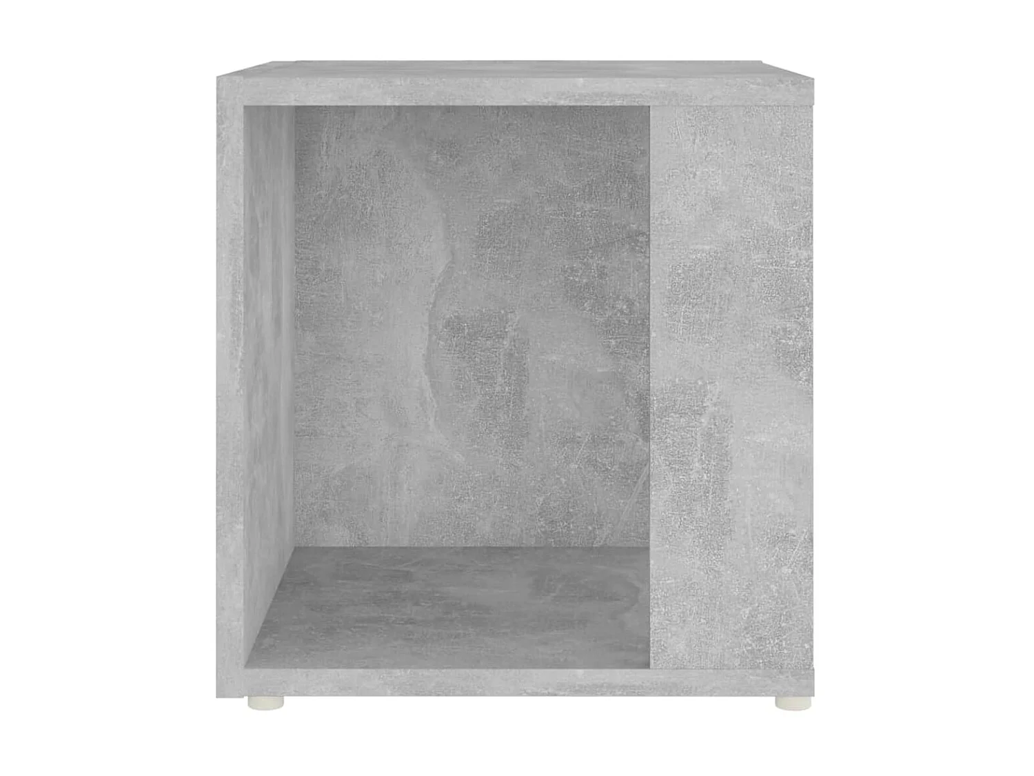 Table d'appoint Gris béton 33x33x34,5