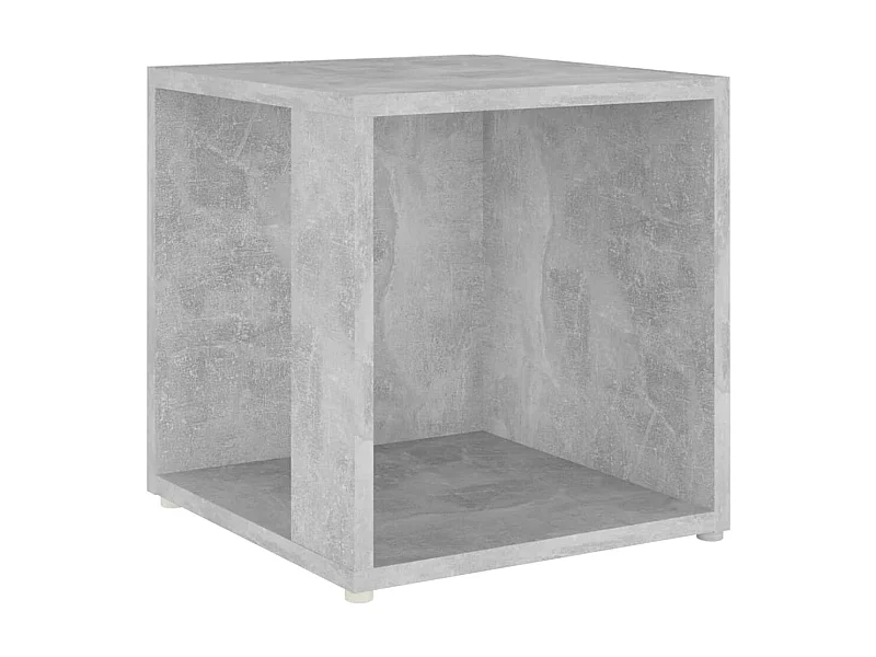 Table d'appoint Gris béton 33x33x34,5