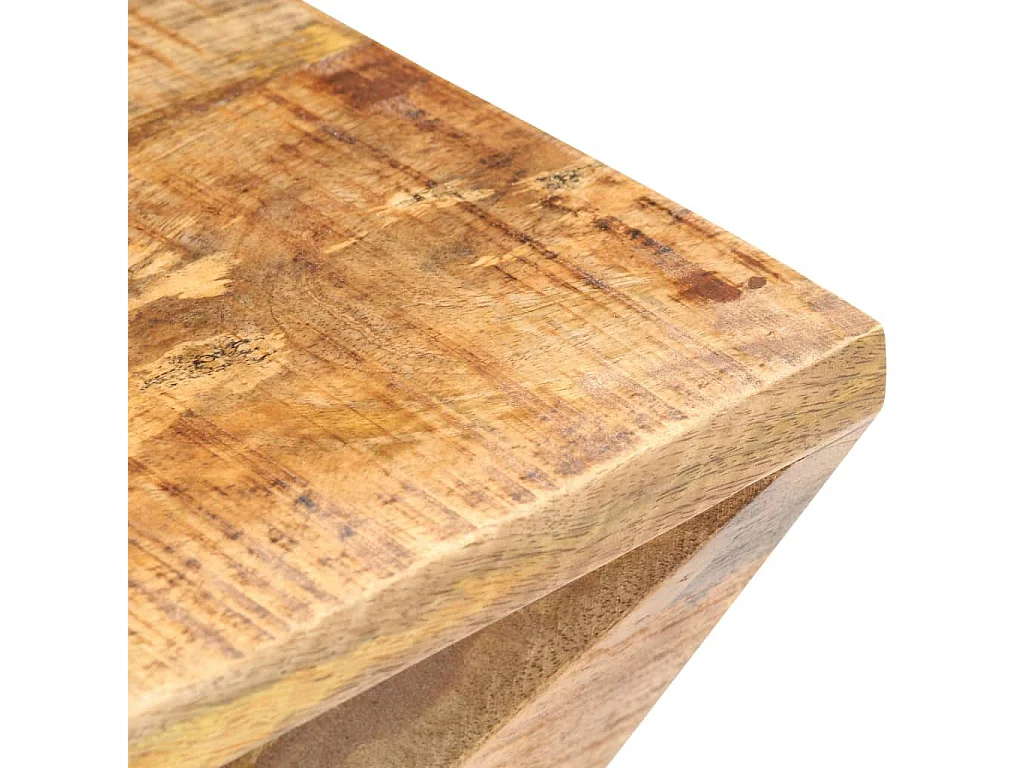 Table d'appoint 35 x 35x55 Bois de manguier massif