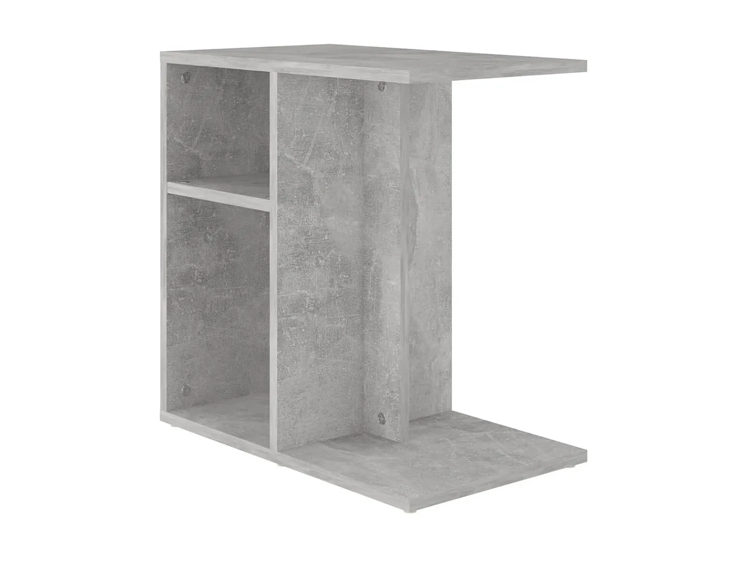 Table d'appoint Gris béton 50x30x50