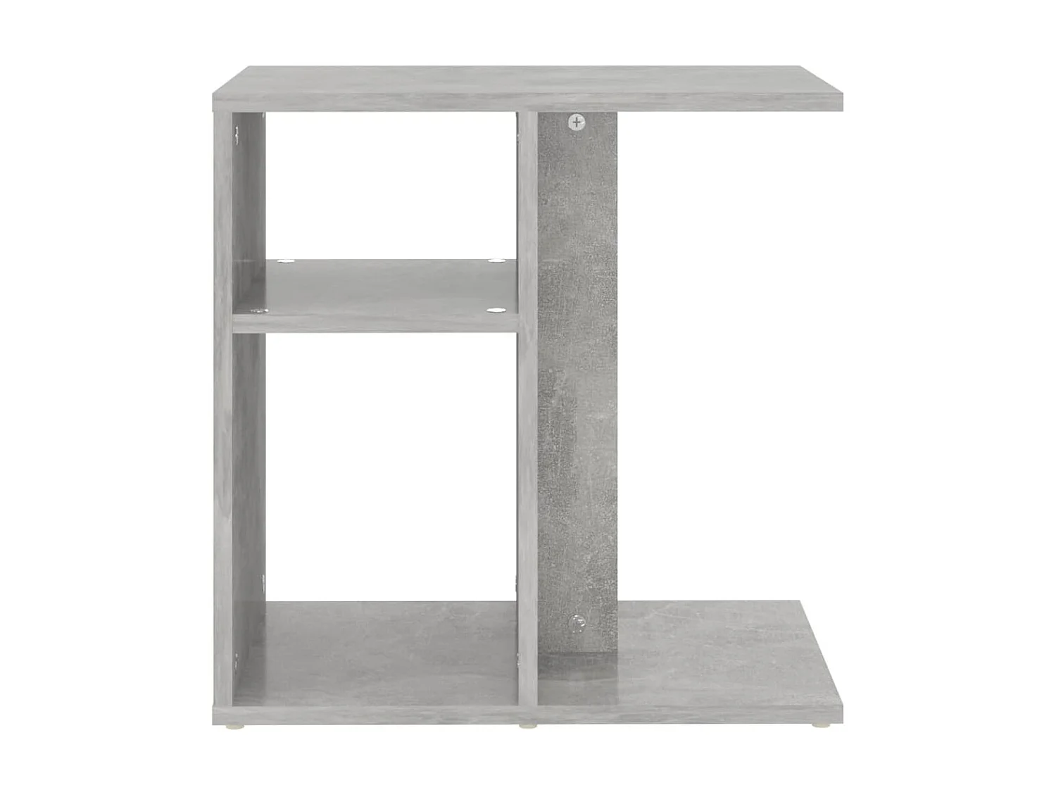 Table d'appoint Gris béton 50x30x50