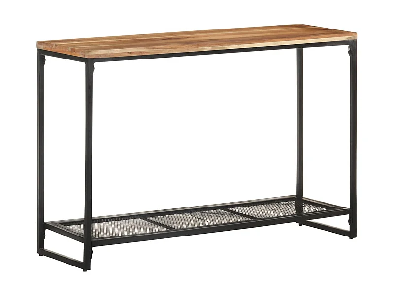 Table console 110x35x75 Bois d'acacia massif 2