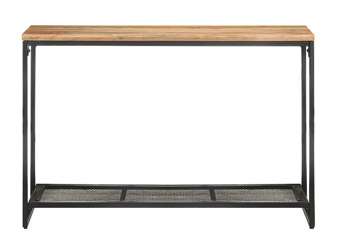 Table console 110x35x75 Bois d'acacia massif 2