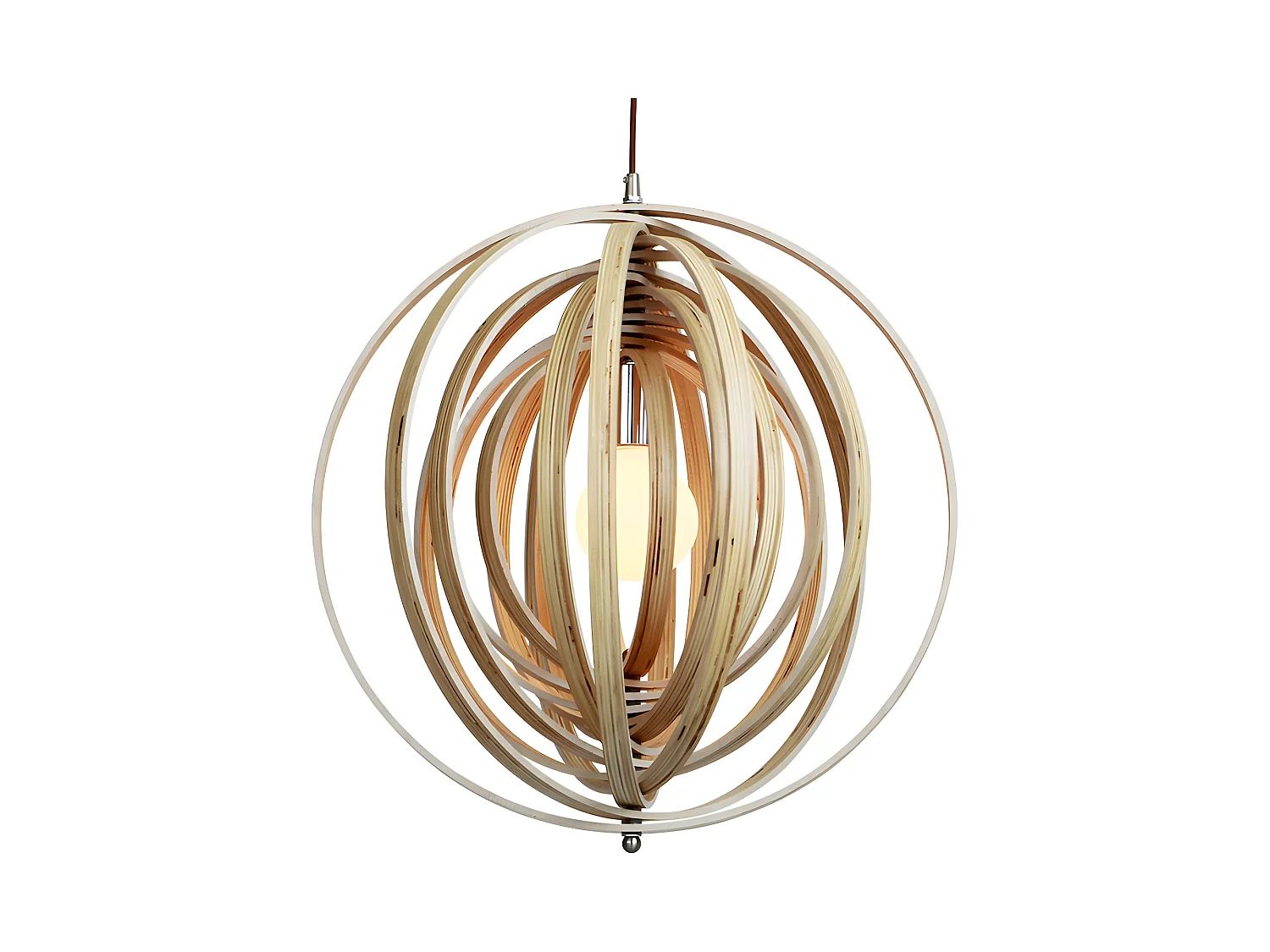 Suspension intérieur GAETANA Bois clair Bois naturel D44CM