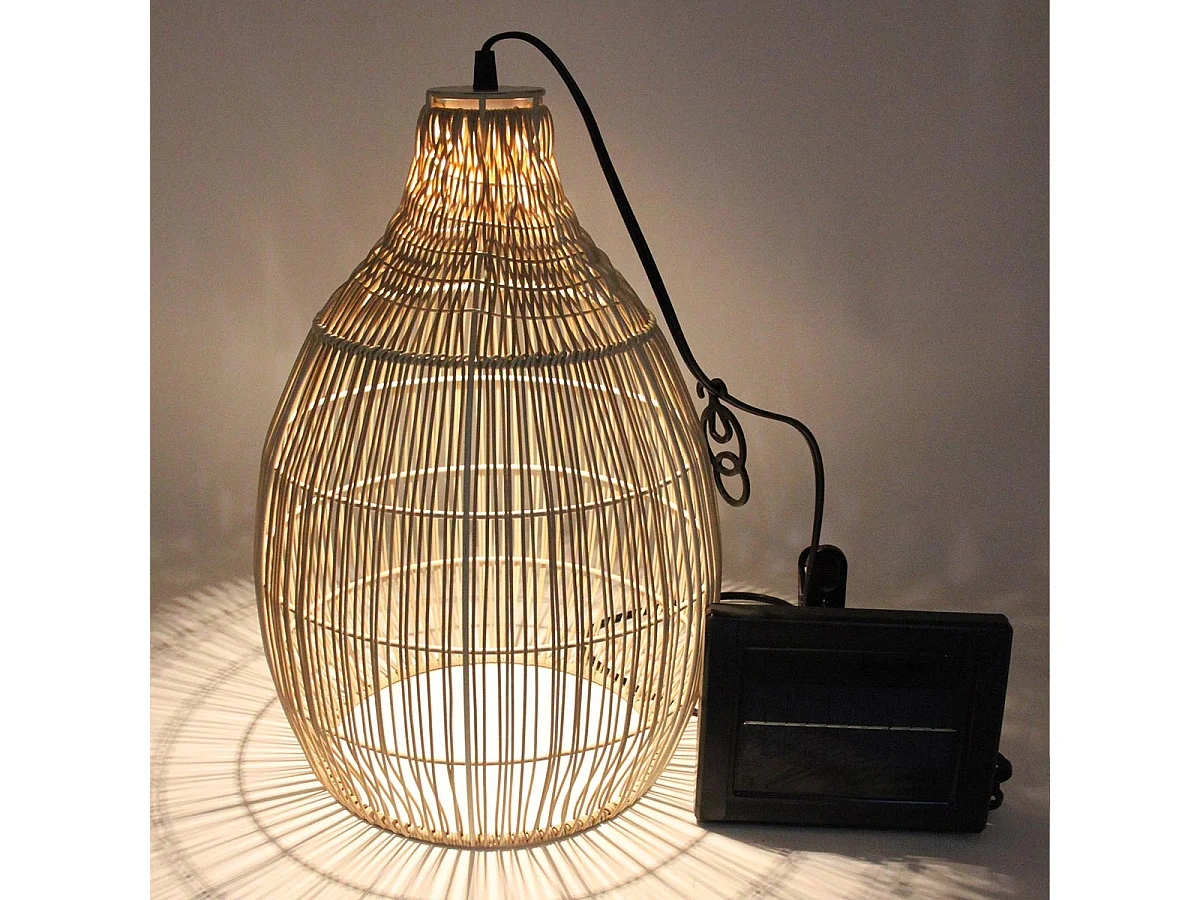 SOLAR-PENDELEUCHTE bohemian H42cm HOLIDAY