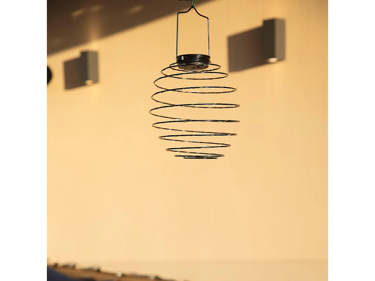 Solarbetriebene, tragbare Außenpendelleuchte H37CM ORION