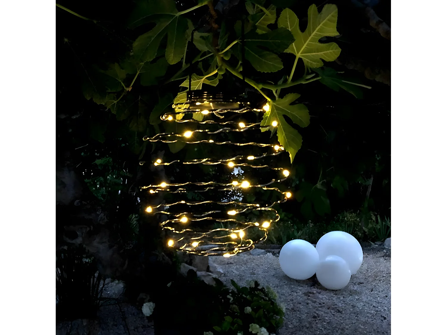 SOLARHÄNGER spiralförmige H37cm ORION