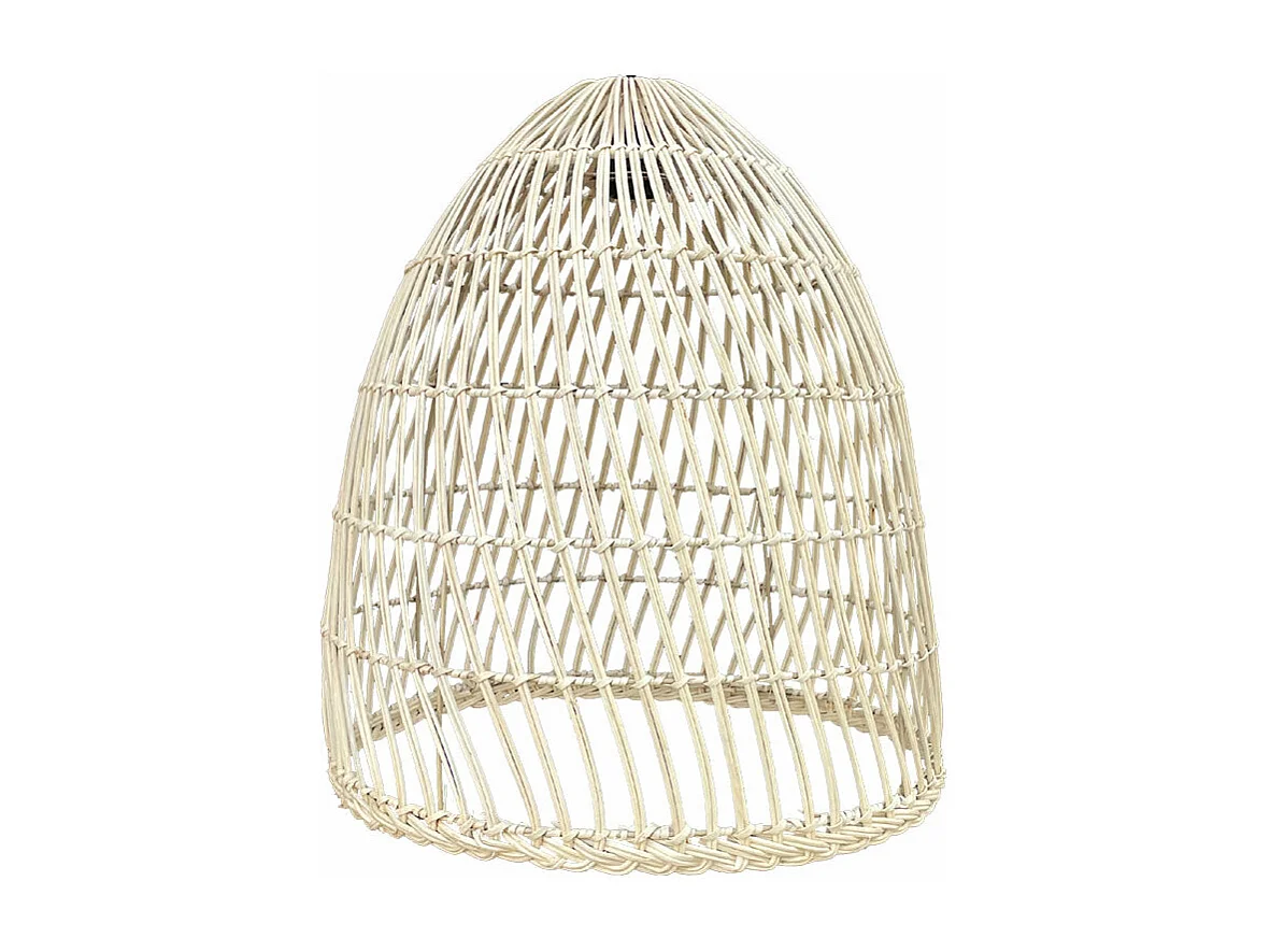 Abat jour intérieur/extérieur PAULO Beige Rotin d40cm