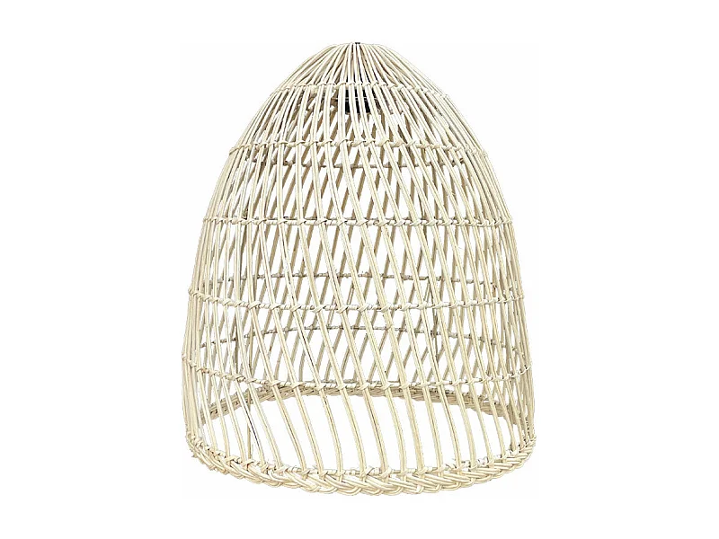 Abat-jour PAULO Beige Rotin d40cm