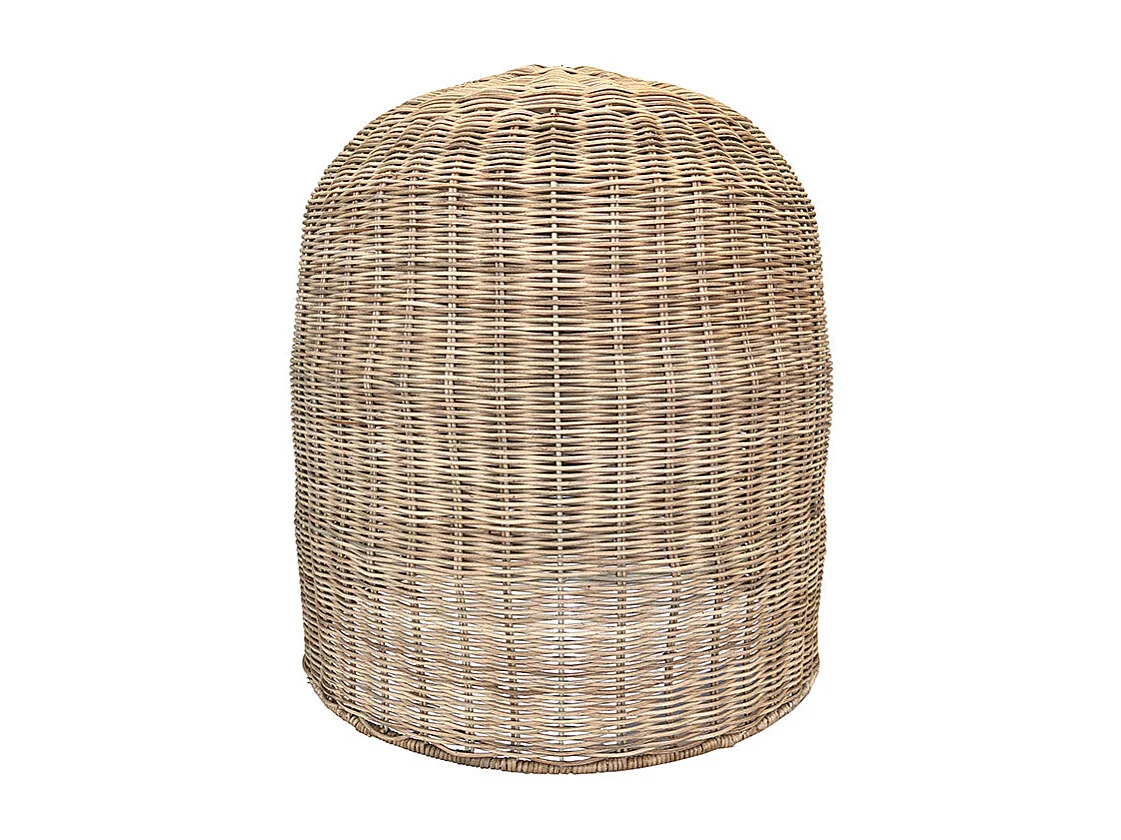 Abat jour int/ext GIACOMO Beige Rotin D40CM