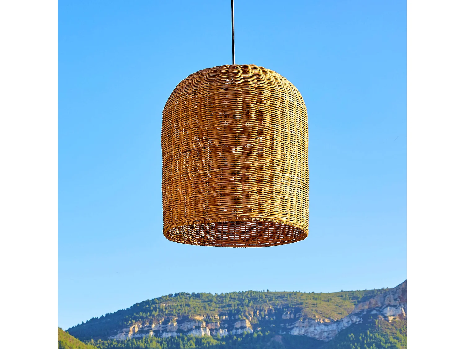 Abat jour naturel seul GIACOMO INDOOR H45cm