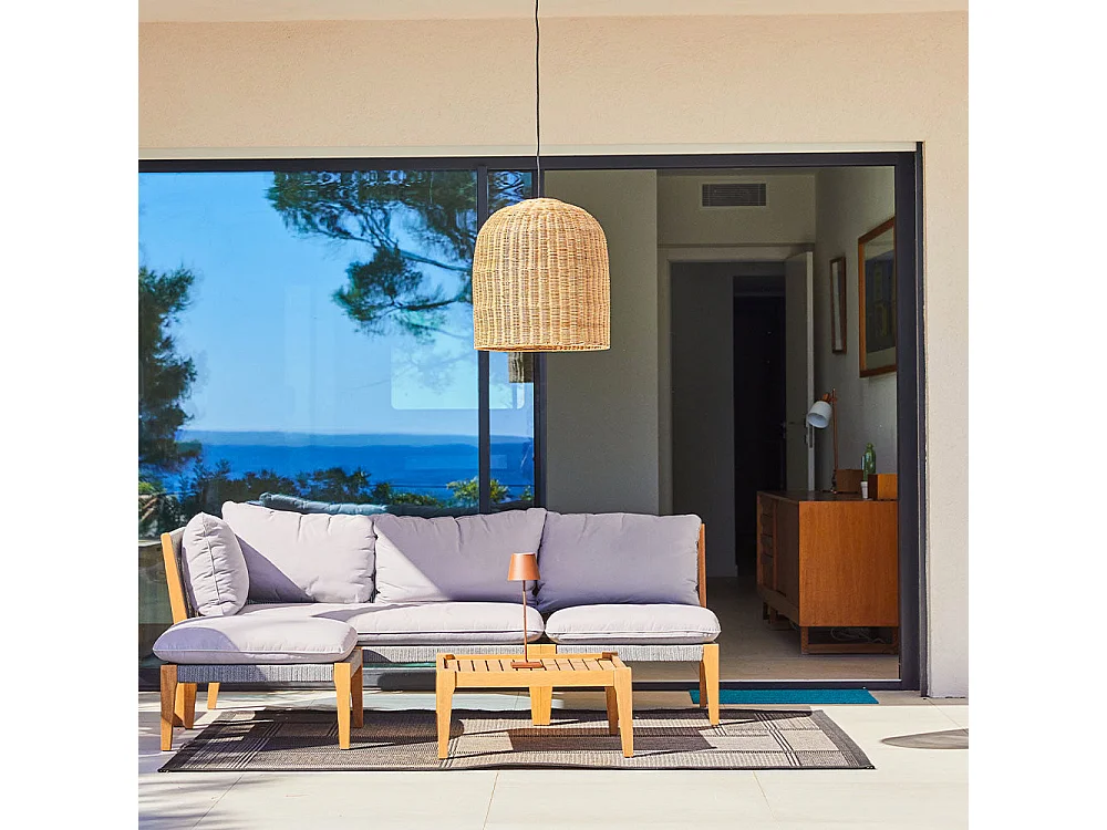 Abat jour naturel seul GIACOMO INDOOR H45cm