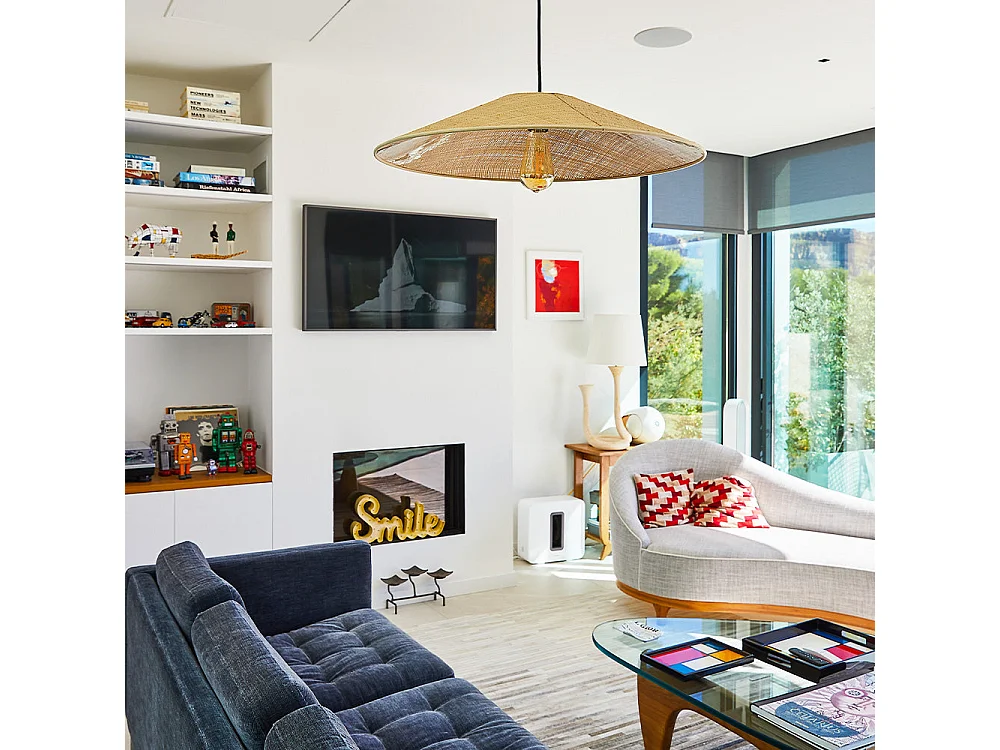 Abat-jour intérieur HELENA Beige Fibre naturelle D60CM