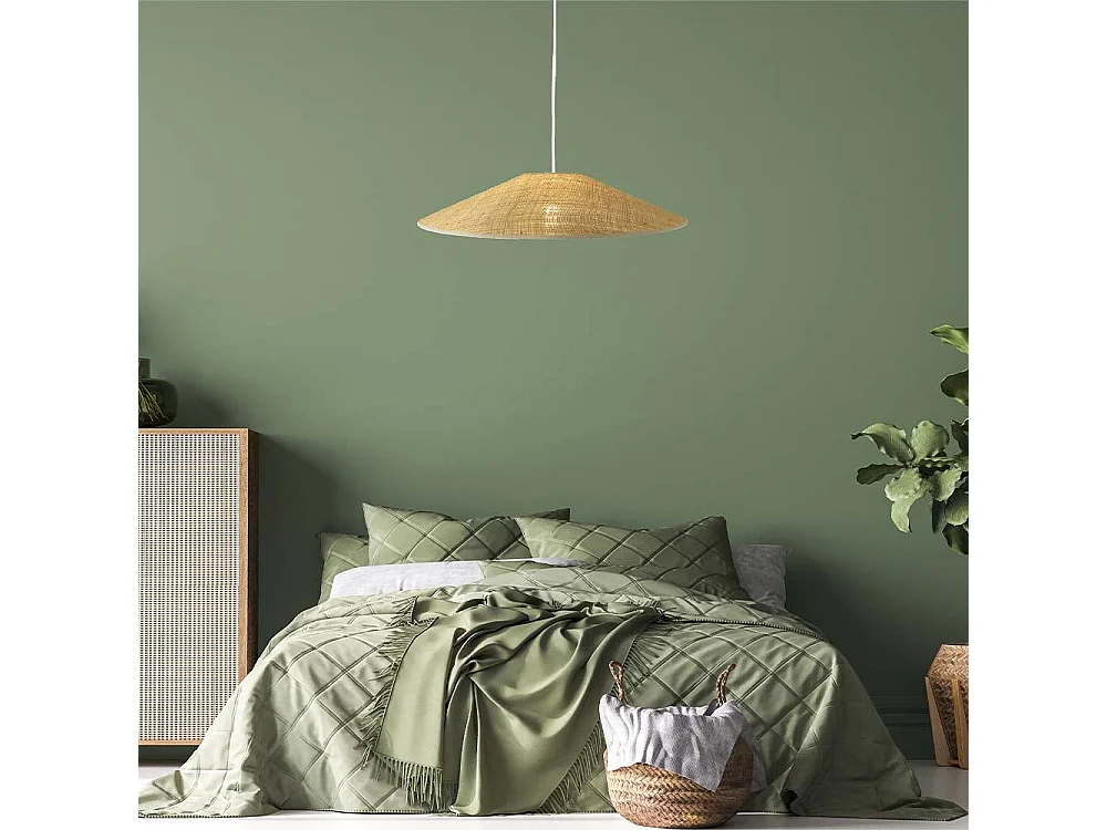 Abat-jour intérieur HELENA Beige Fibre naturelle D60CM