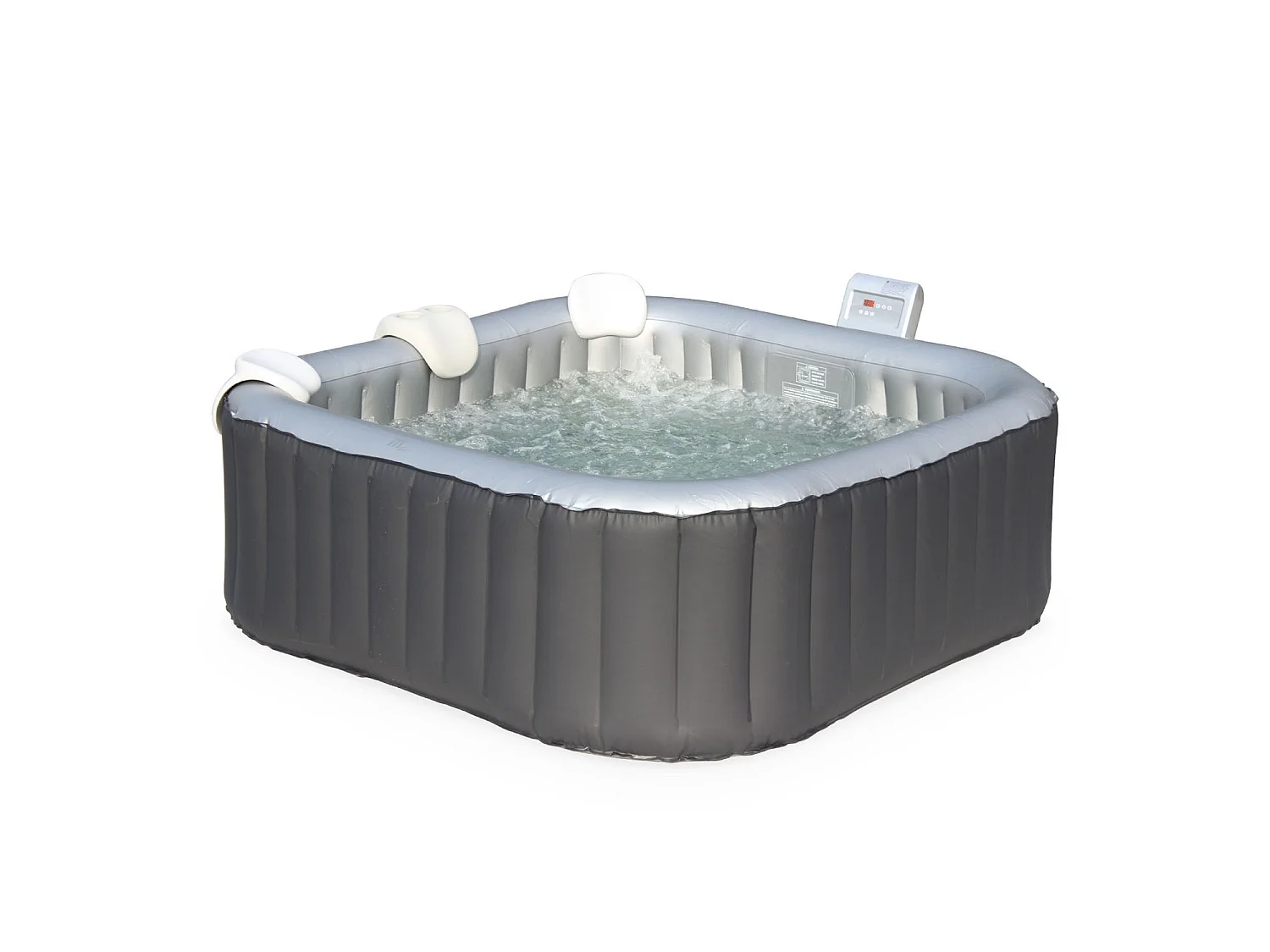 Juego de 2 reposacabezas y 1 portavasos para spa SPA