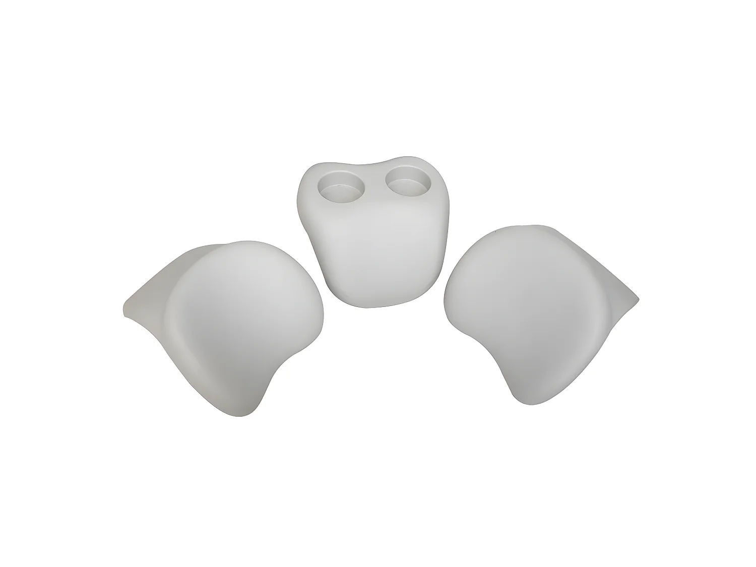 Lot de 2 appuis-tête et 1 porte-gobelets pour Spa Mspa