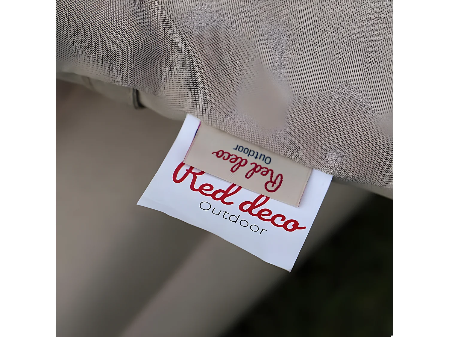 Lot de 2 matelas bain de soleil SORMIOU Taupe Polyester 180x60CM