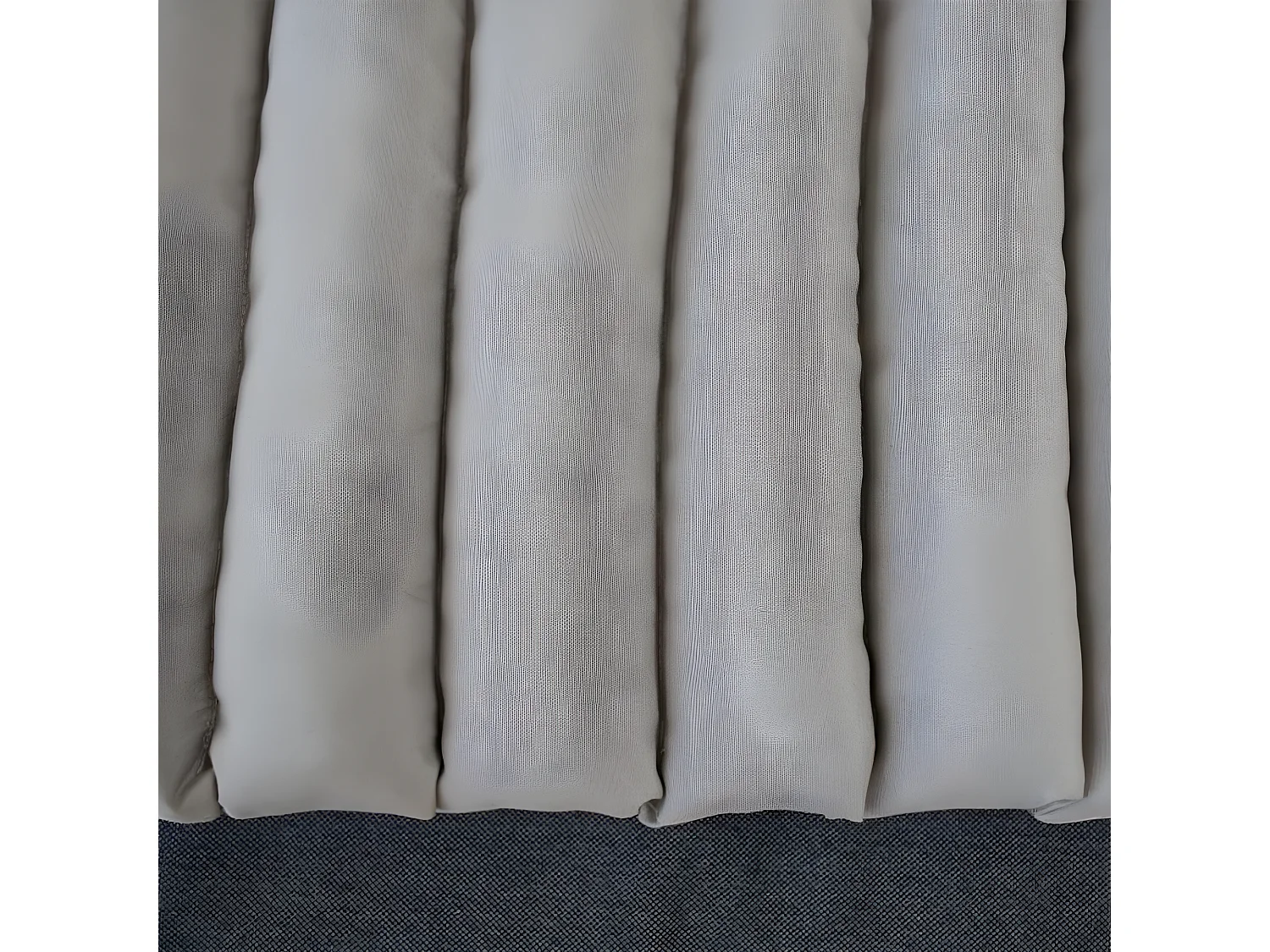 Lot de 2 matelas bain de soleil SORMIOU Taupe Polyester 180x60CM