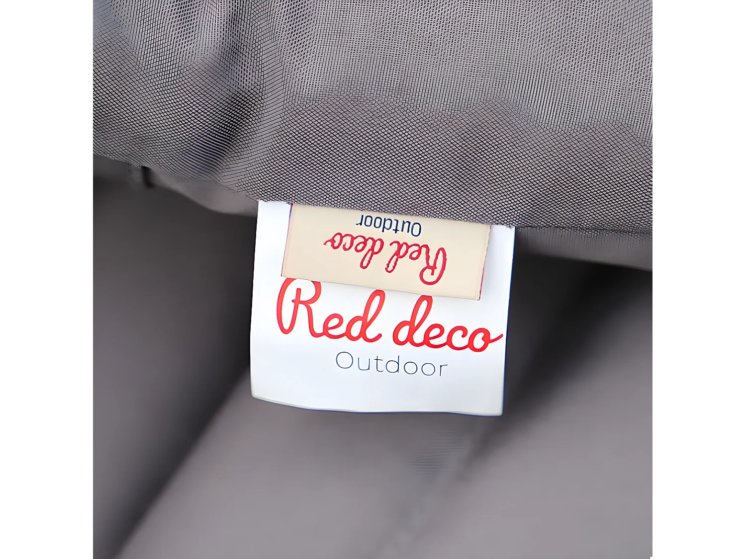 Lot de 2 matelas bain de soleil SORMIOU Gris Polyester 180x60CM