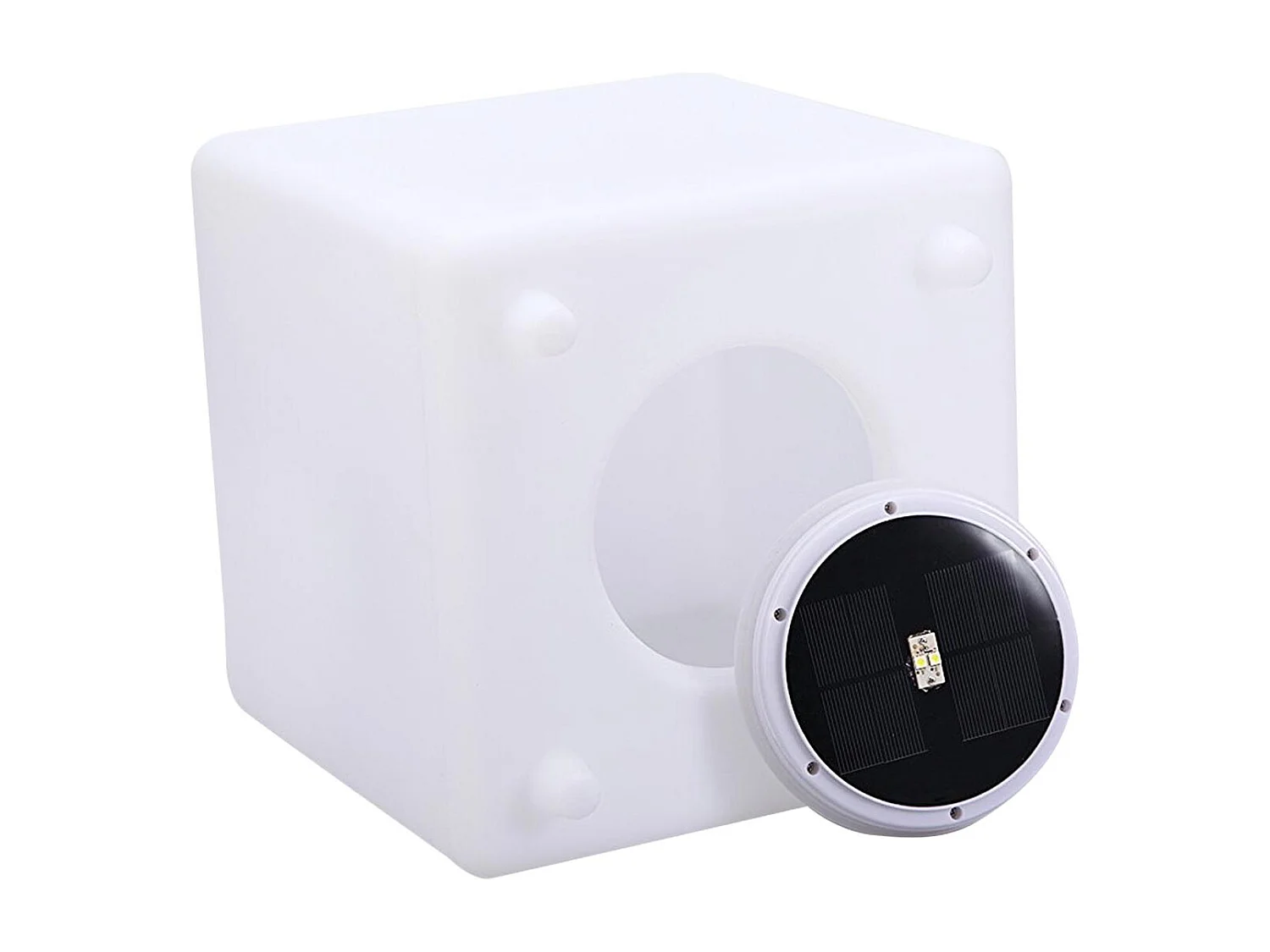 Veelkleurige zonnekubus H30cm CASY