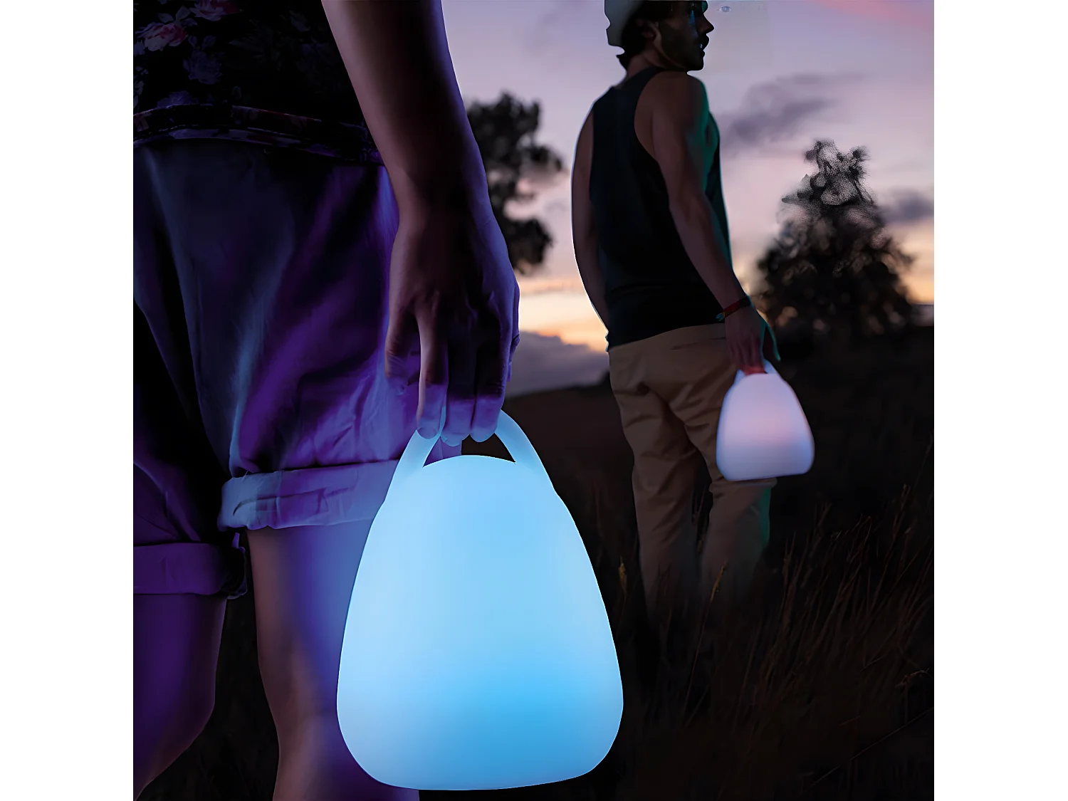 Draadloze waterdichte en drijvende LED verlichting H24CM LIBERTY