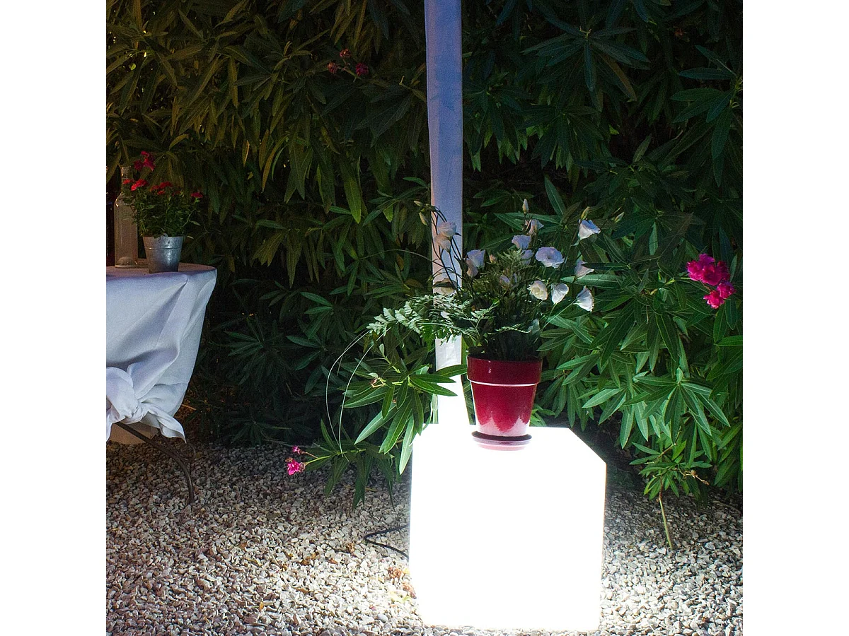 Verlichte kubussector H40CM CARRY