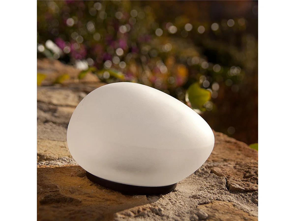 Solar-Kieselsteinlampe D16CM SOLENZARA