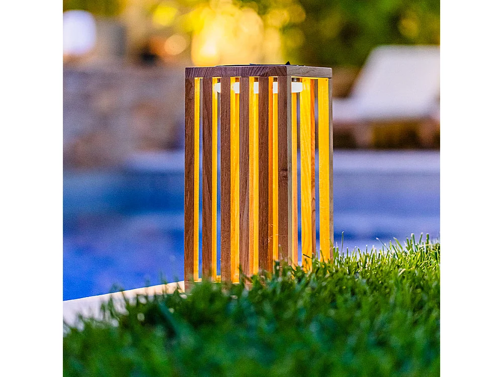 Decoratieve lantaarn op zonne-energie H30cm CHENNAI