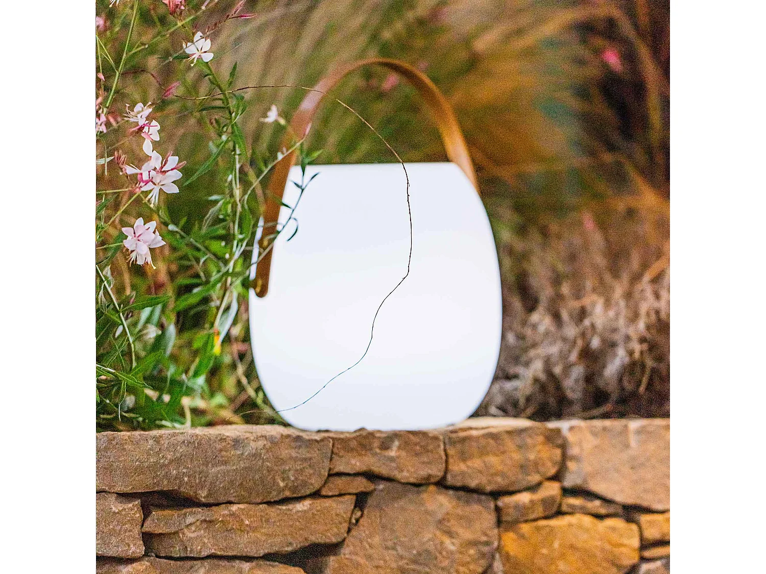 Zonne-energie en oplaadbare lamp H34cm JIMMY