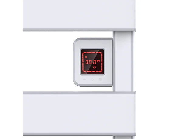 Sèche serviette électrique CAMERON Blanc Aluminium 500W