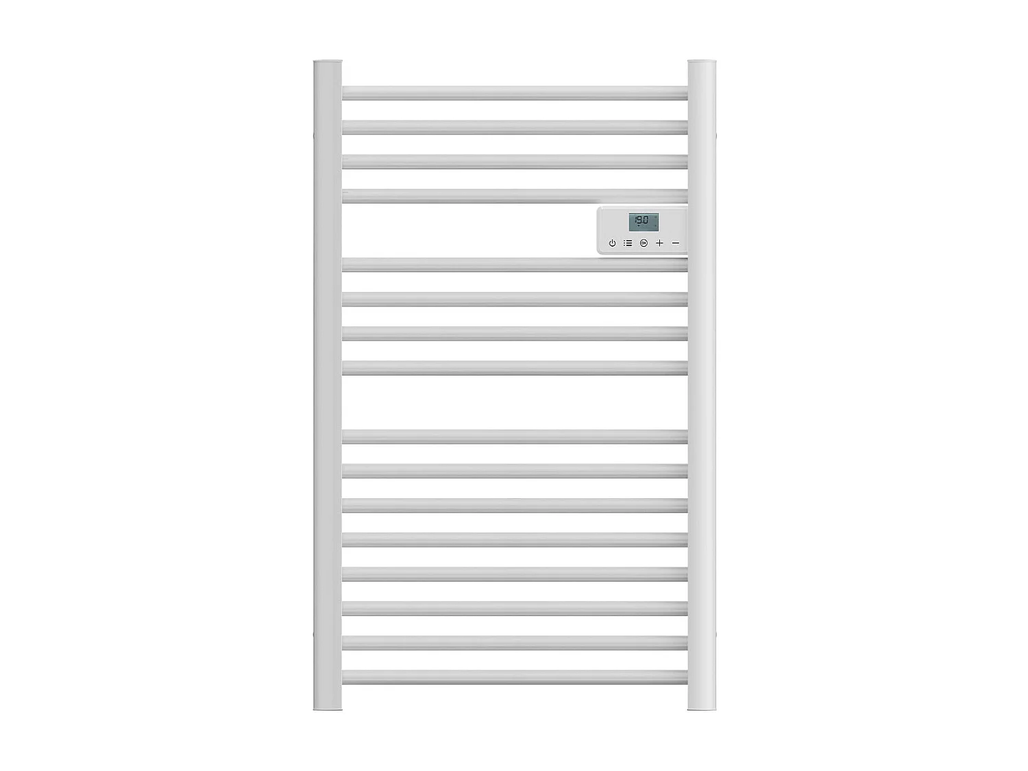 Sèche serviette électrique MONTANA Blanc Aluminium 500W