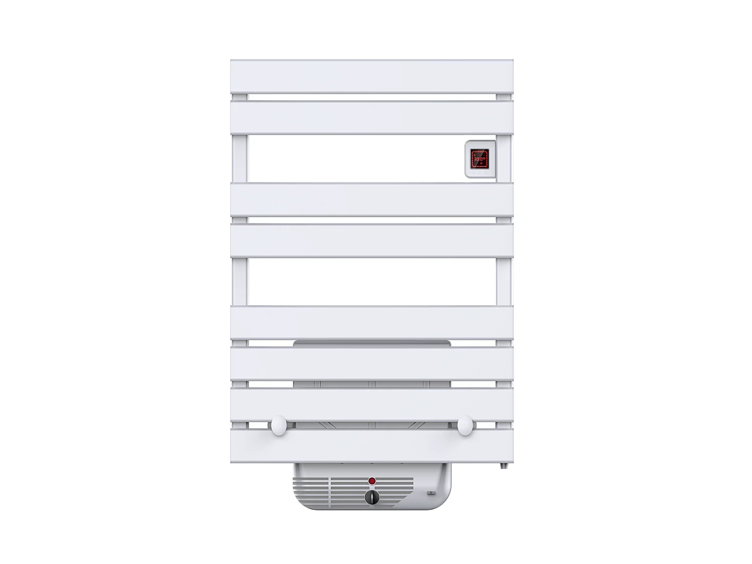 Sèche serviette électrique CAMERON Blanc Aluminium 1300W