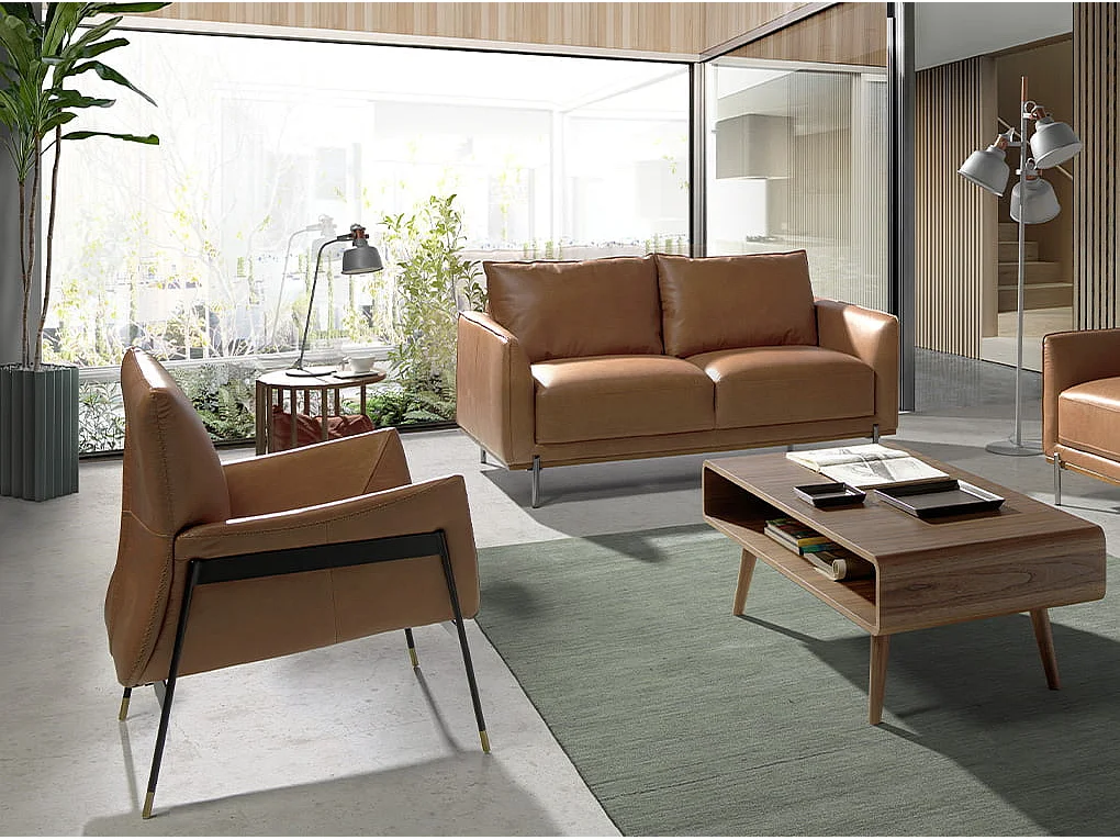 Tafellamp in grijs staal en bronzen details 8033 ANGEL CERDA