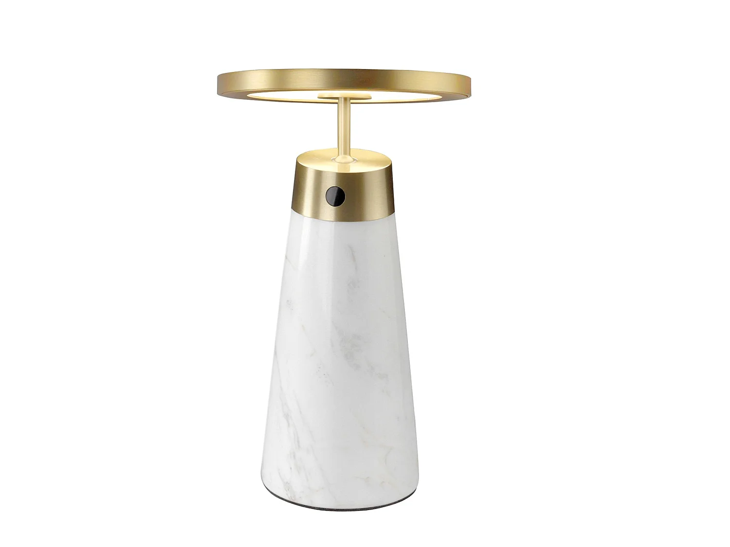 Candeeiro de mesa em aço cinzento e pormenores em bronze 8033 ANGEL CERDA