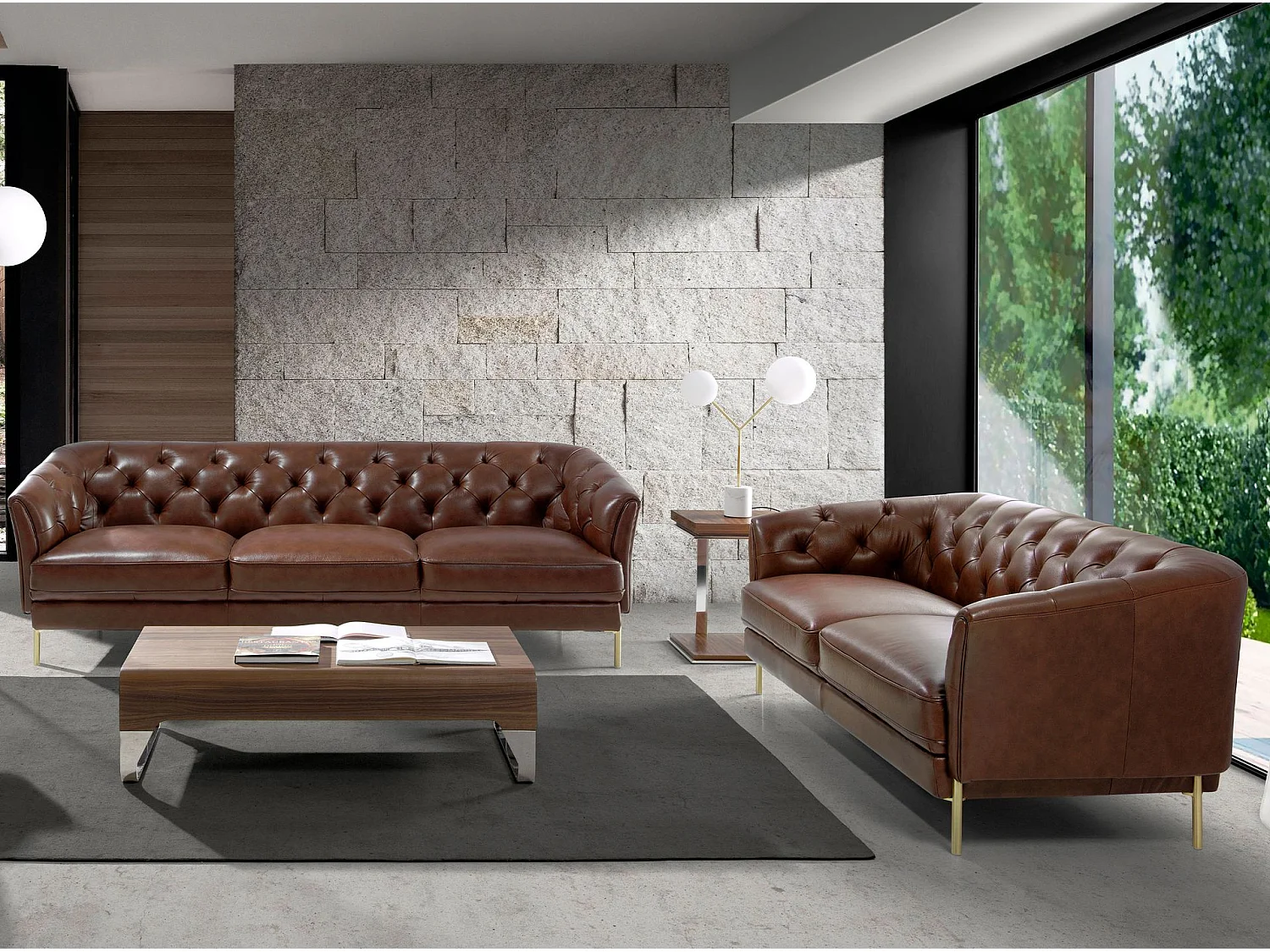 Lampe de bureau en marbre blanc, acier doré et verre blanc 8050 ANGEL CERDA