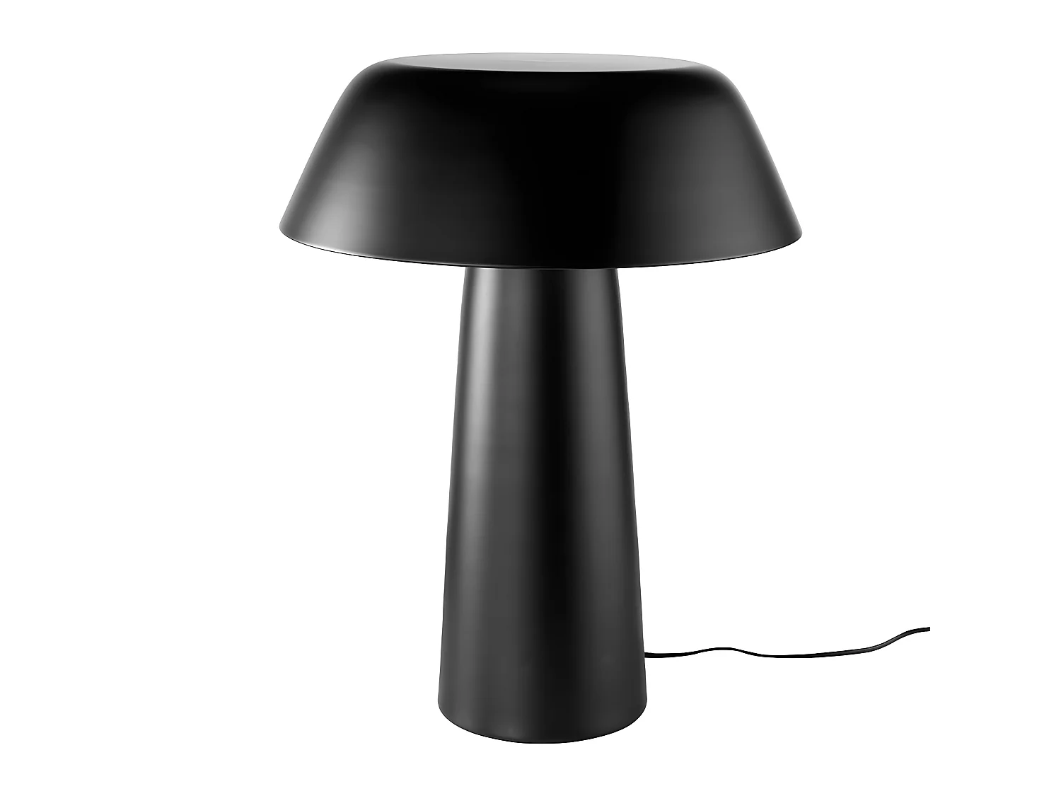 Lampada tavolo in acciaio nero   8042 ANGEL CERDA